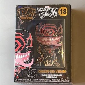 Funko Pop! Pin - Marvel Corrupted Venom Enamel Pin #18